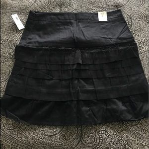 Ruffled mini skirt